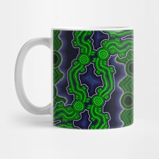 Aboriginal Art - After The Rain Mug